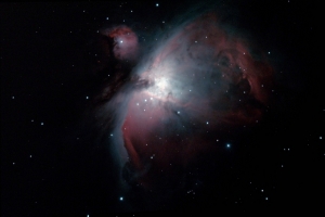 Иллюстрация: Снимок глубокого космоса. M42 Туманность Ориона. Снят участниками Клуба любителей астрономии